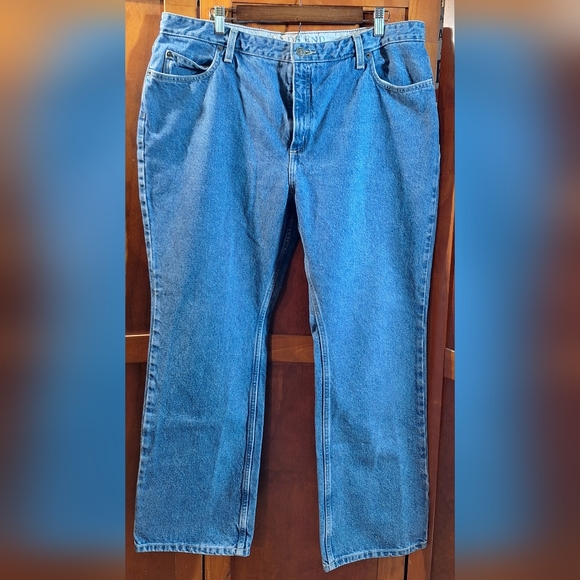 Lands' End Denim - LAND'S END Classic Blue Denim Jeans